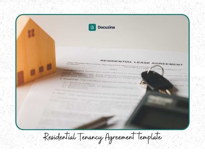  Residential Tenancy Agreement Template