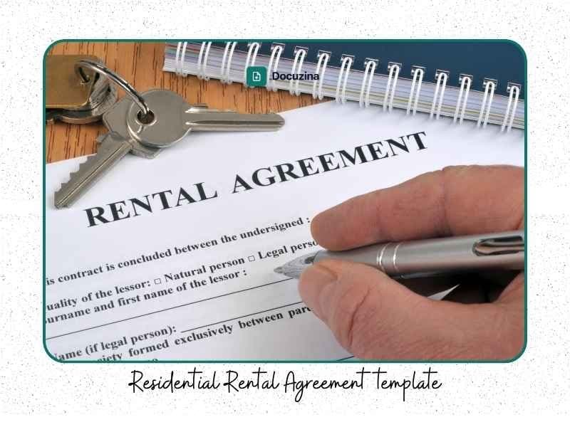 Residential Rental Agreement Template