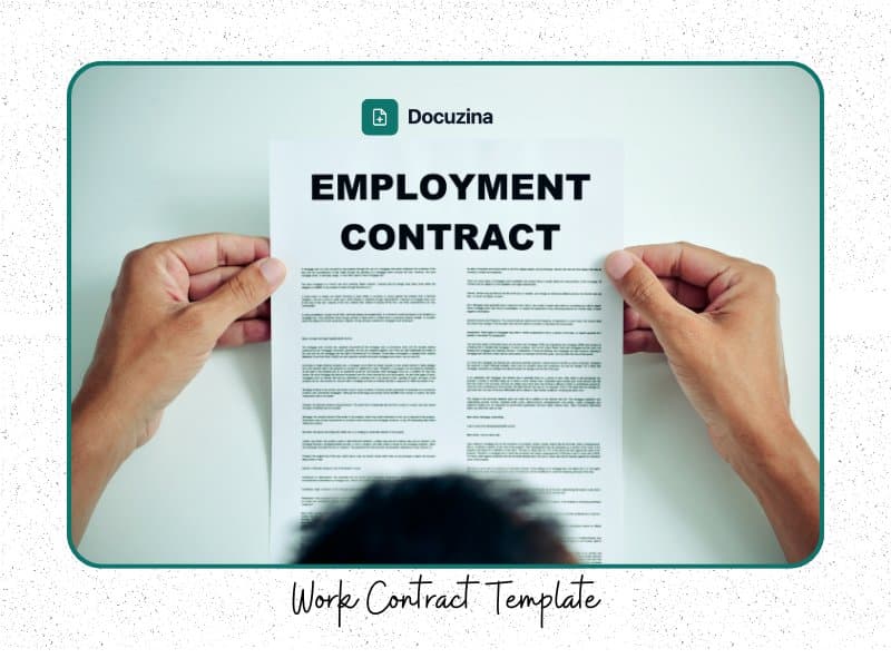 Work Contract Template