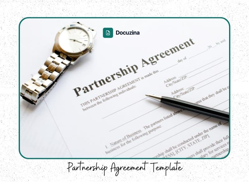 Partnership Agreement Template
