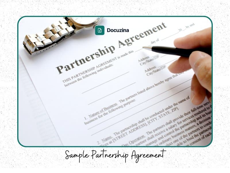 Sample Partnership Agreement