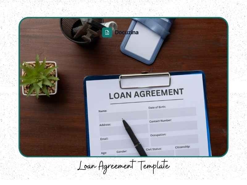 Loan Agreement Template