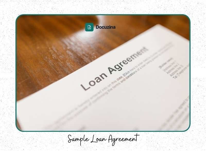 Sample Loan Agreement