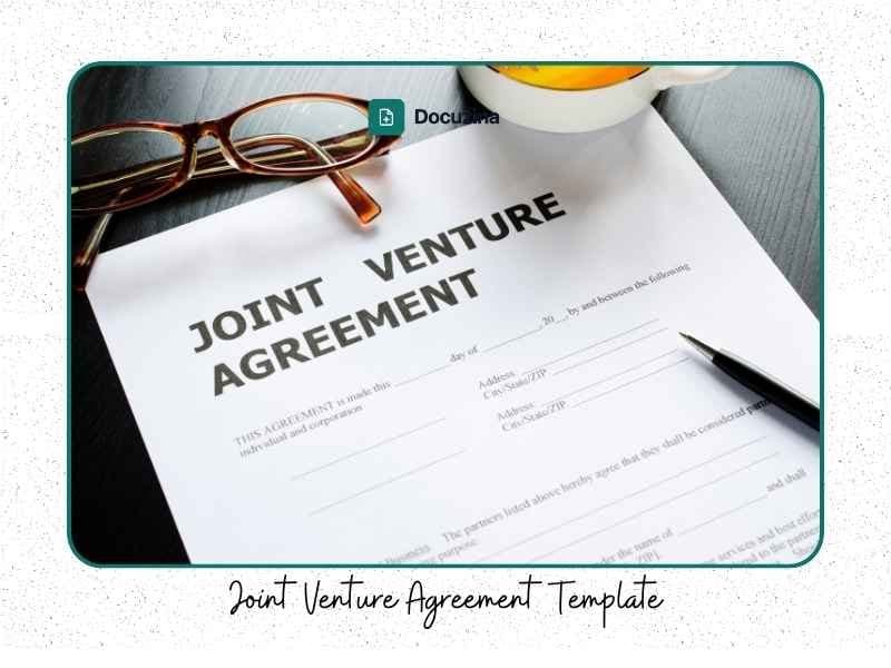 Joint Venture Agreement Template