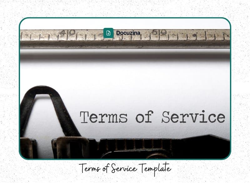 Terms of Service Template
