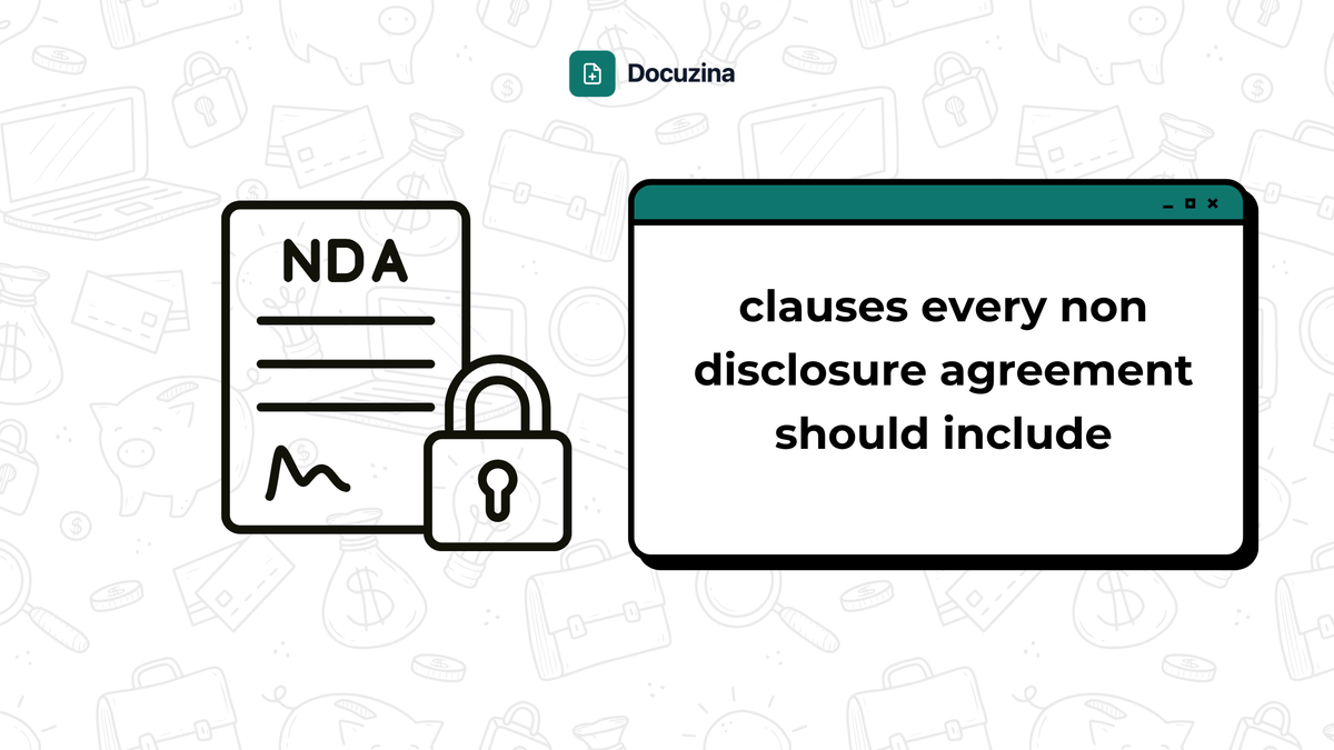 Clauses Every Confidentiality and Non Disclosure Agreement Should Include