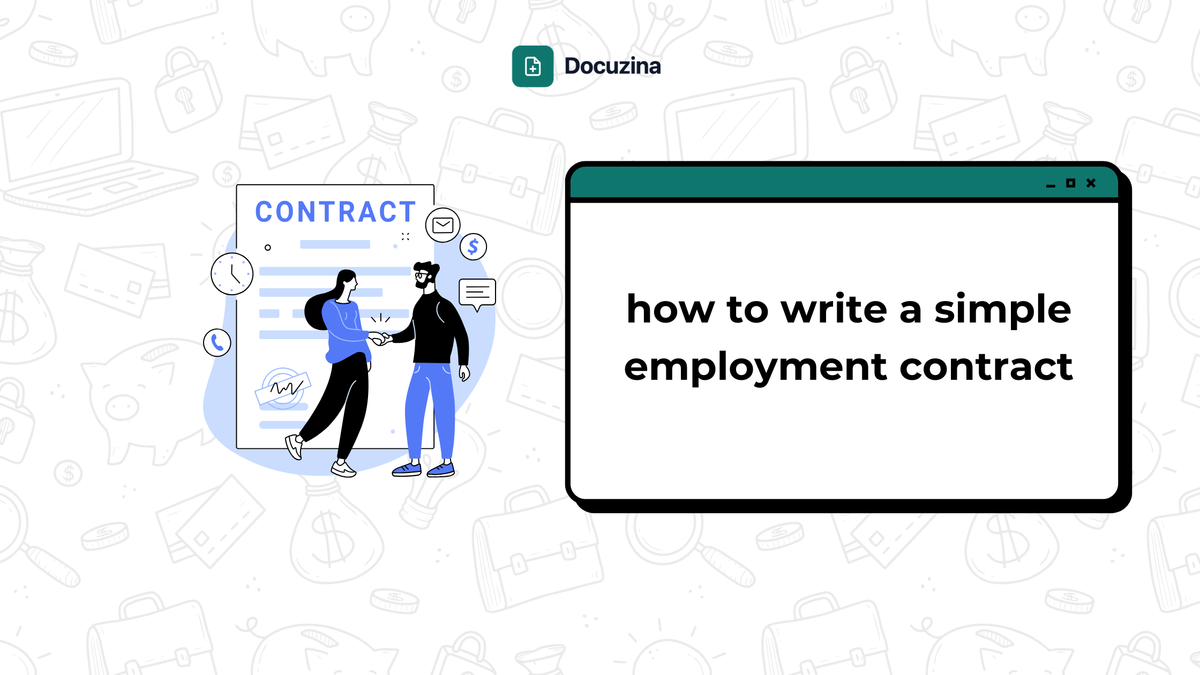How to Write a Simple Employment Contract