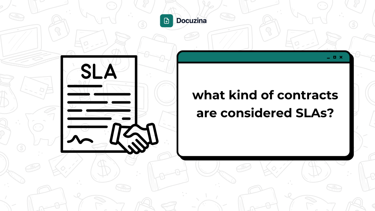 What Kinds of Contracts Are Considered SLAs?
